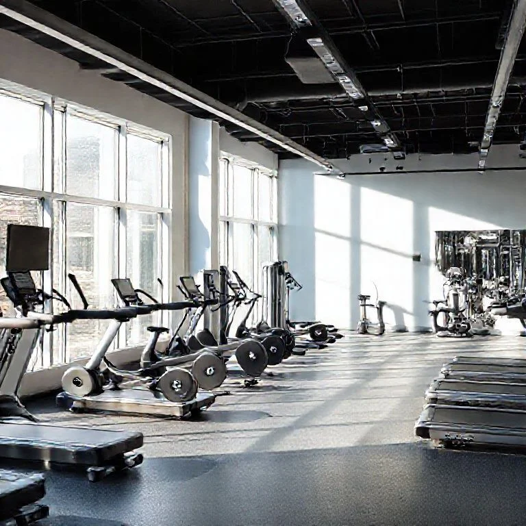 Intertwined metallic structures suggesting strength and flexibility